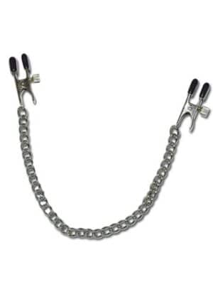 You2Toys Metall-Nippelklemmen mit Kette (70g)