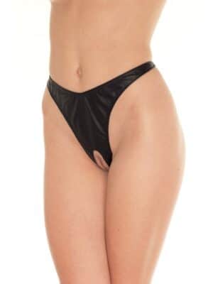 Rimba Leder-Ouvertslip