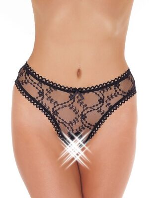 Rimba Ouvert-String: Flowers