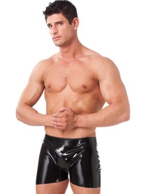 Rimba Latex-Short mit Po-Öffnung