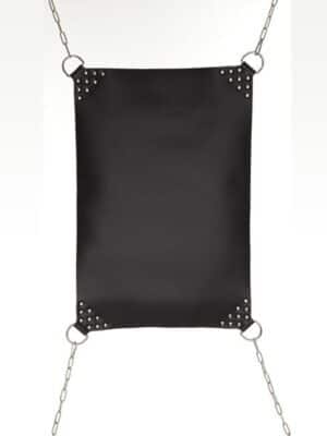 Rimba Leder Hängematte schwarz