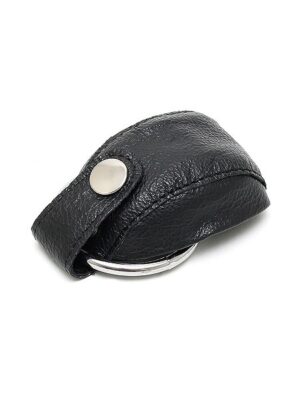 Rimba Leder-Penishülle mit Hodenring