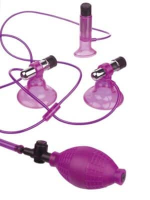 Fetish Fantasy Fetish Fantasy Triple-Sucker: Nippel- und Klitorissauger mit Vibration