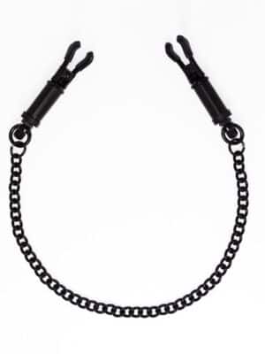 Rimba Metall-Nippelklemmen mit Kette
