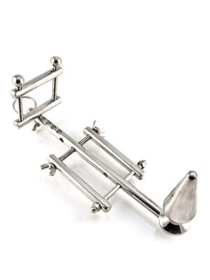 SinEros Stainless Steel Xtreme 4-In-1 Chastity Device