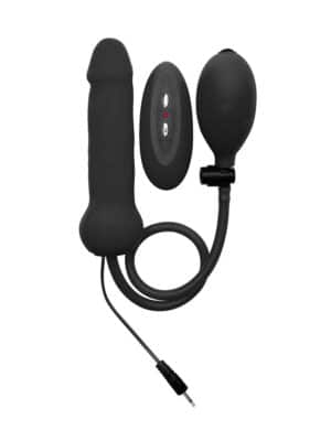 Shots Toys Ouch! Inflatable Vibrating Dong: Vibroplug mit Pumpe