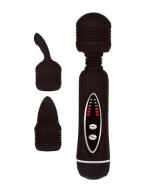 Power Wand Power Wand Set: Vibrator mit 2 Aufsätzen