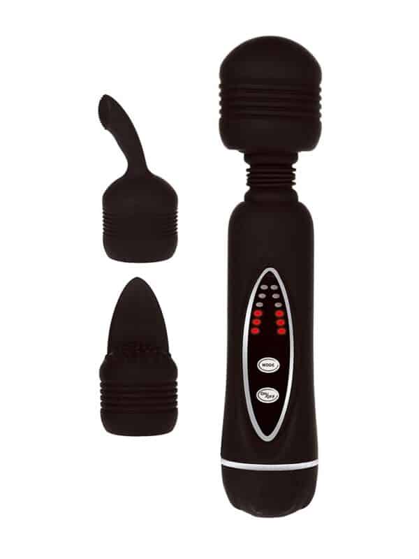 Power Wand Power Wand Set: Vibrator mit 2 Aufsätzen