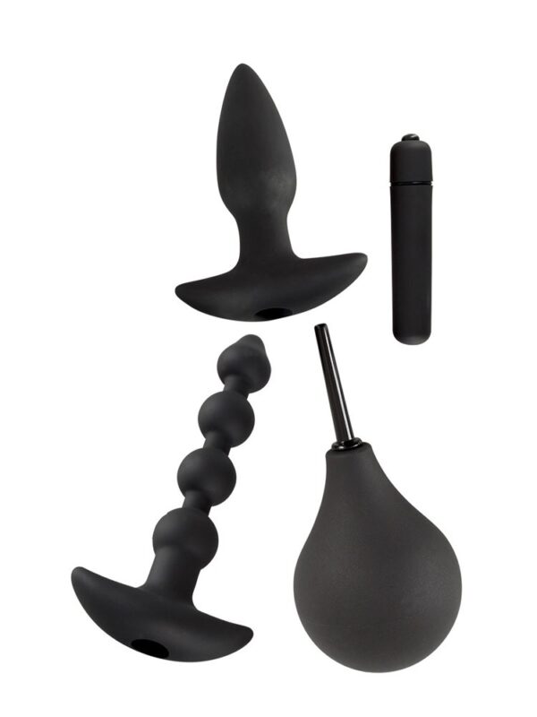 You2Toys Black Velvets Anal Kit: Analtoy-Set