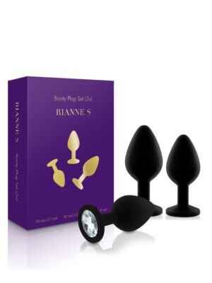 Rianne S Rianne S Booty: Silikon-Plug-Set