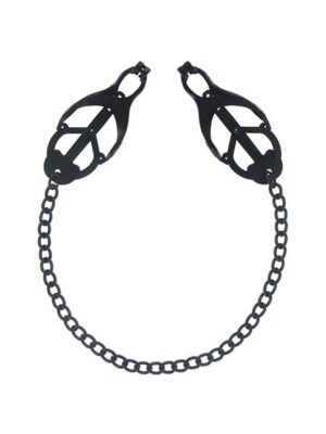 Master Series Master Series Monarch Noir: Nippelklemmen mit Kette