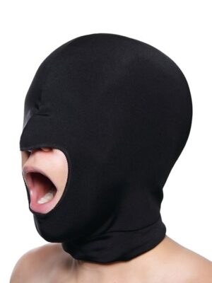 Master Series Master Series Blow Hole Open Mouth Spandex Hood: Kopfmaske