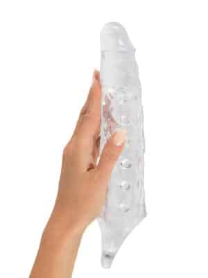 You2Toys Crystal Skin: Penishülle mit Hodenring