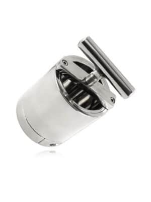 Black Label Black Label Stainless Steel The Ball Flask Crusher: Edelstahl-Hodenzwinge